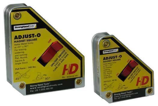 Adjust-O Magnet Sguare,Heavy, Pull Force
