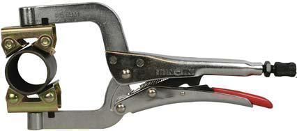 Pijptang met verstelbare V-bek