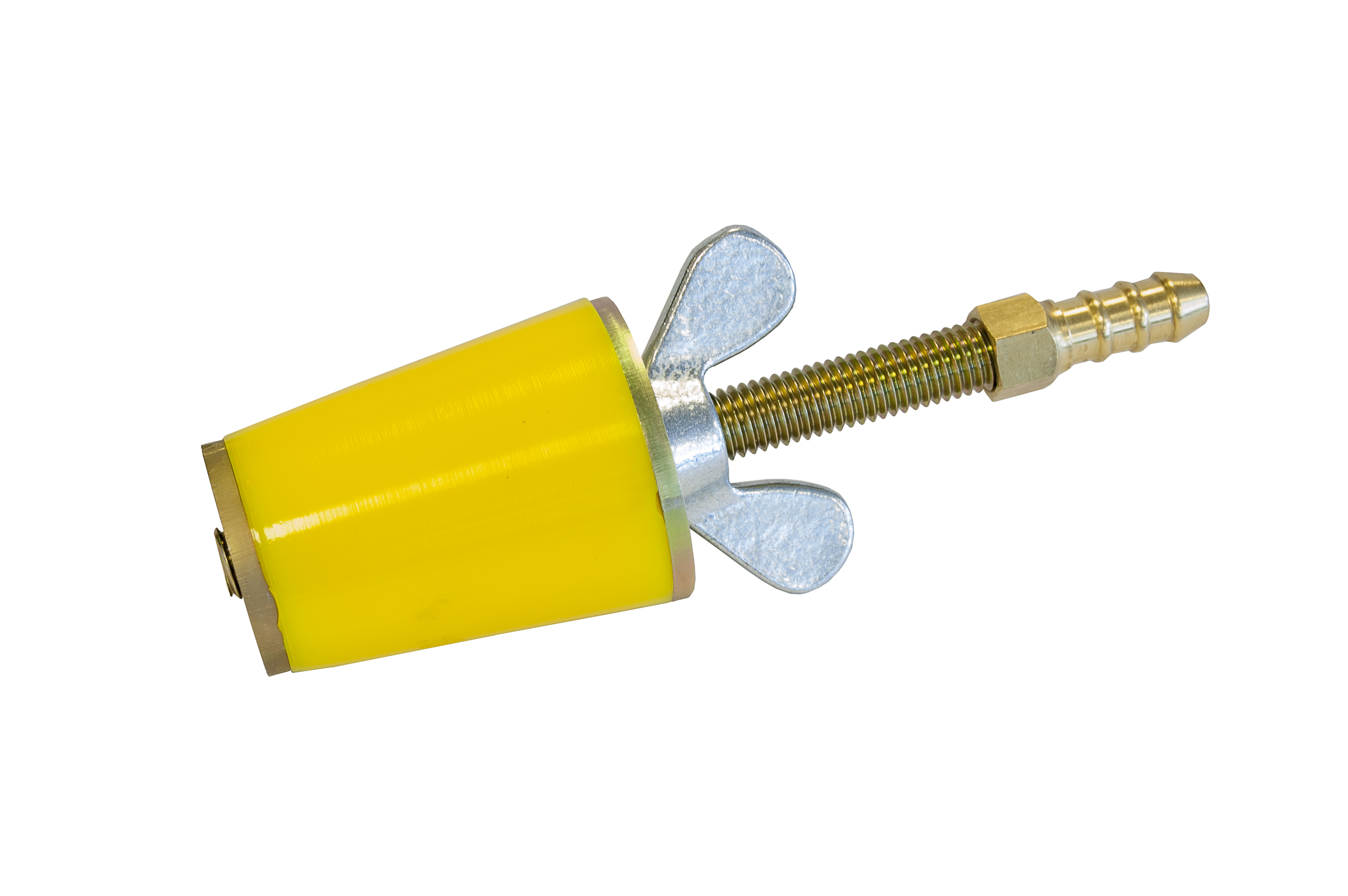 Conische pijpleiding stop