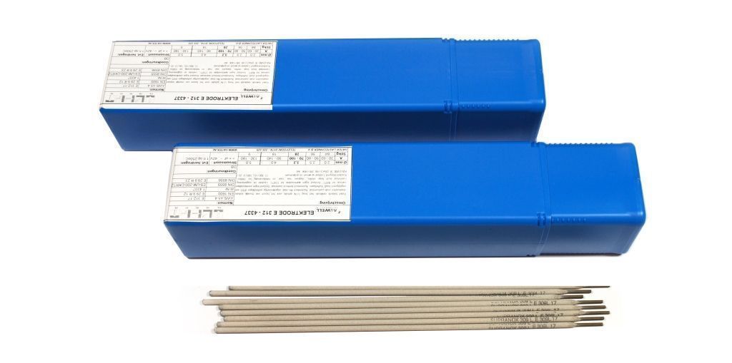 Beklede las- en gutselektroden