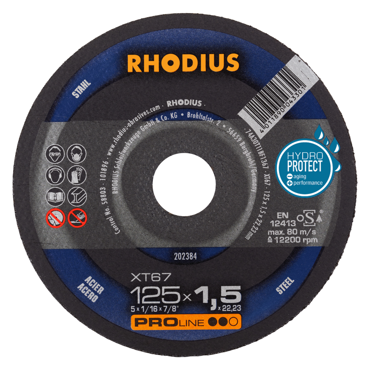Rhodius Doorslijpschijven