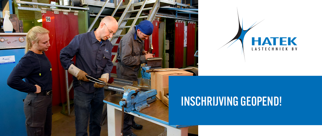 Inschrijfperiode geopend!