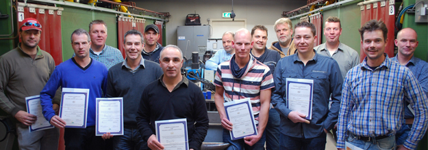 Geslaagde diploma-uitreiking lascoördinatoren