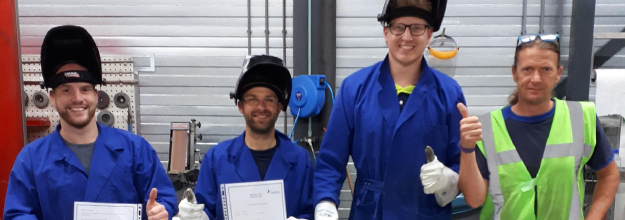 In-company TIG-lasopleiding Pall Medistad Medemblik