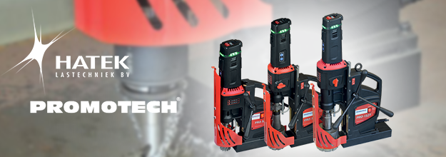 Nieuwe krachtige Promotech magneet-boormachines