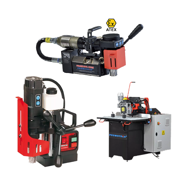 Boor- en bevelmachines